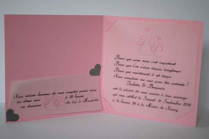 Faire part trouvés - 2