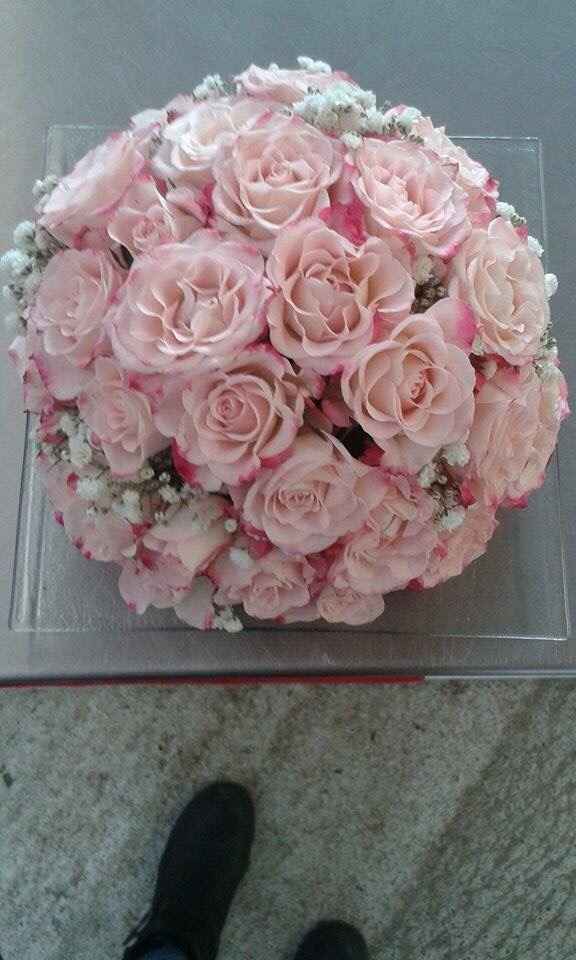 Centre de table ....essai fleurs - 2