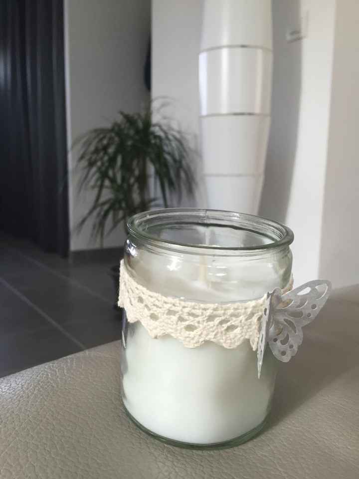 Bougies diy - 2