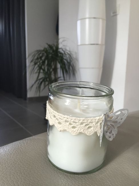 Bougies diy - 2