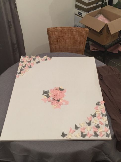 2eme essai plan de table àvec papillons ... vos avis - 3