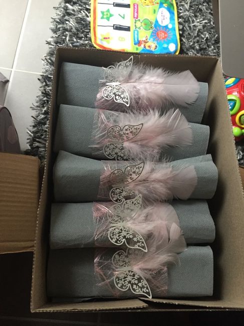 Décoration de table rose, argent ? - 2