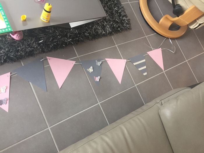 Décoration de table rose, argent ? - 5