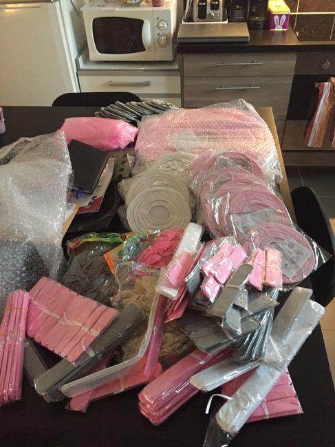 Décoration de table rose, argent ? - 9