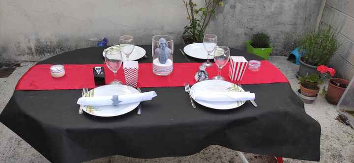 Décoration mariage cinéma 1