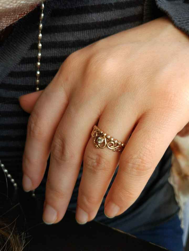 Et vous, votre bague de Fiançaille ? - 1