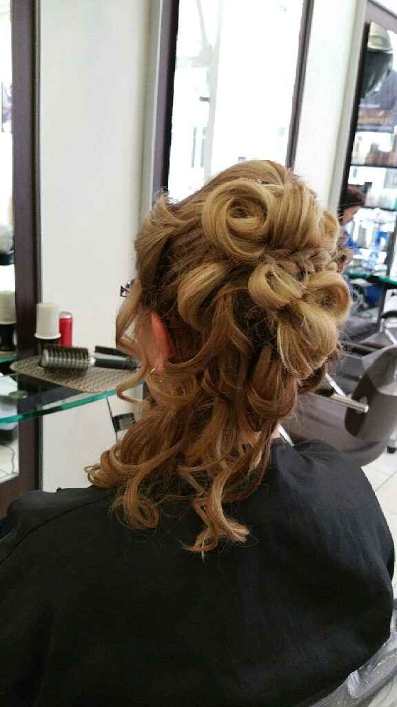 1er essai coiffure. - 1