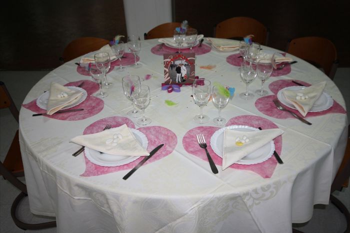 la table