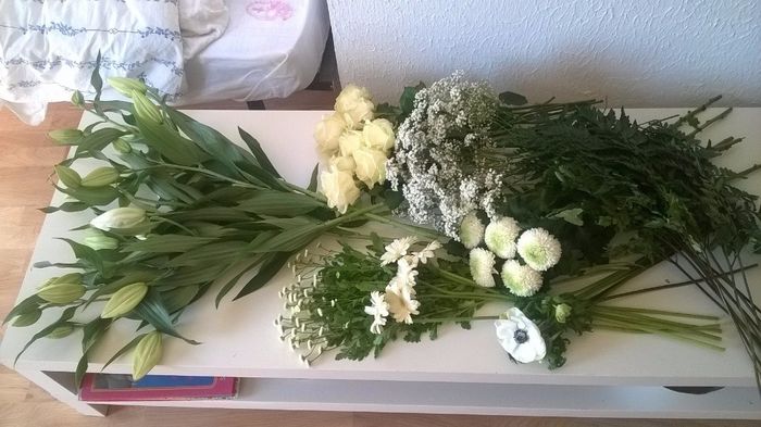 flower box blanche fleursenligne.fr