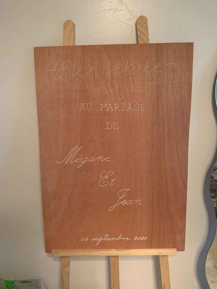 Bienvenue panneau - 1