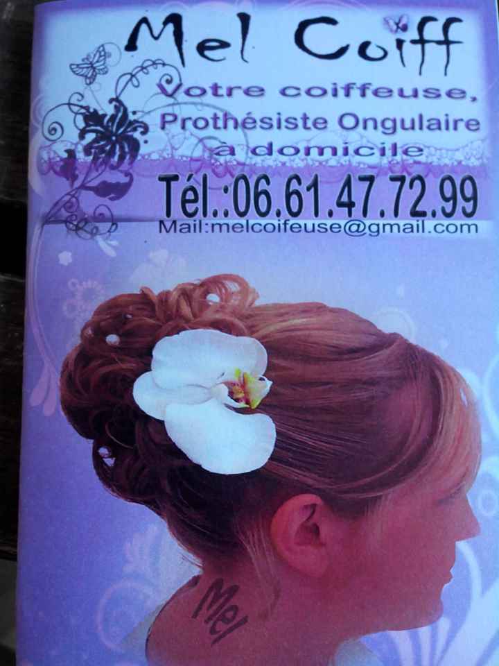 Mel coiff, coiffeuse et prothésiste ongulaire à domicile - 1
