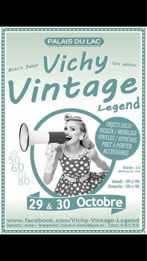 "salon" vichy vintage ! - 1