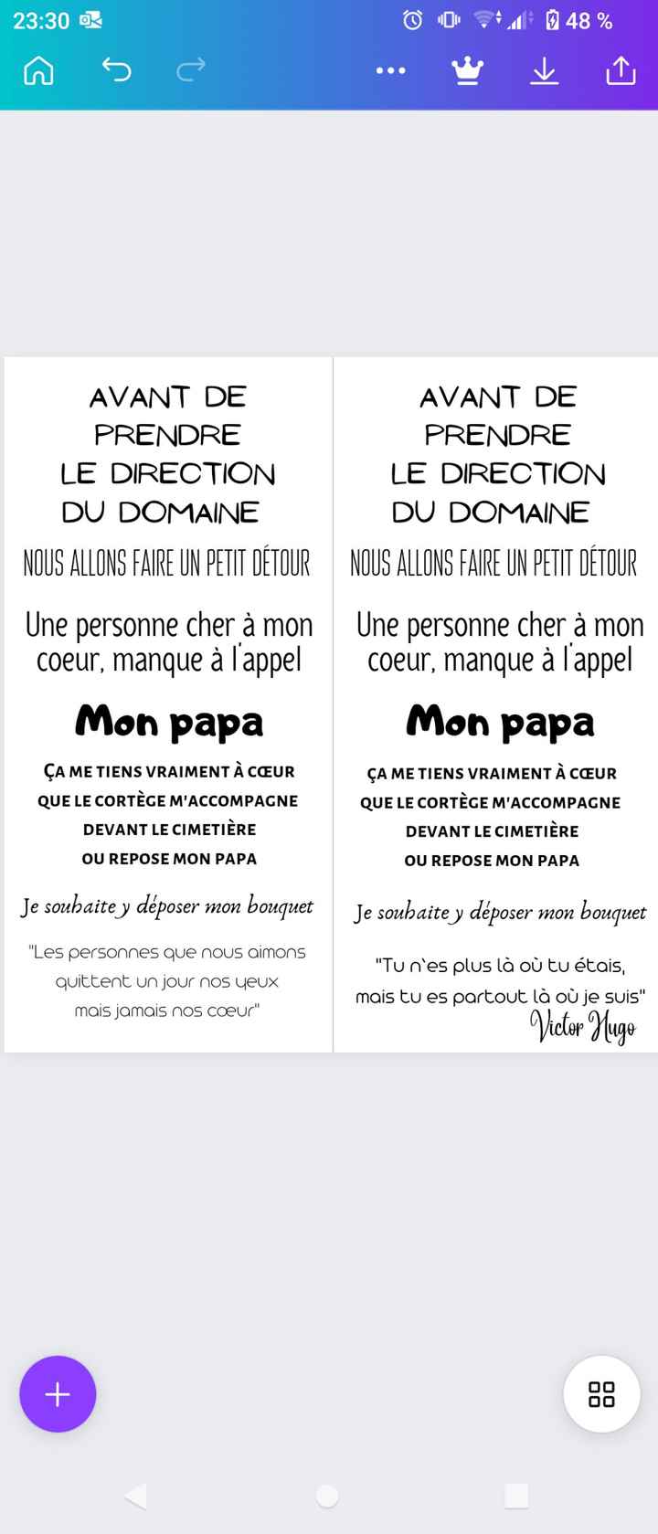 Papa décédé - 1
