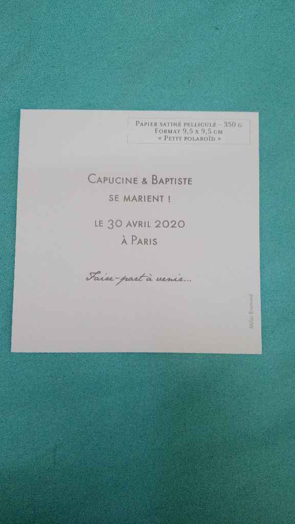 Faire part rosemood - 2