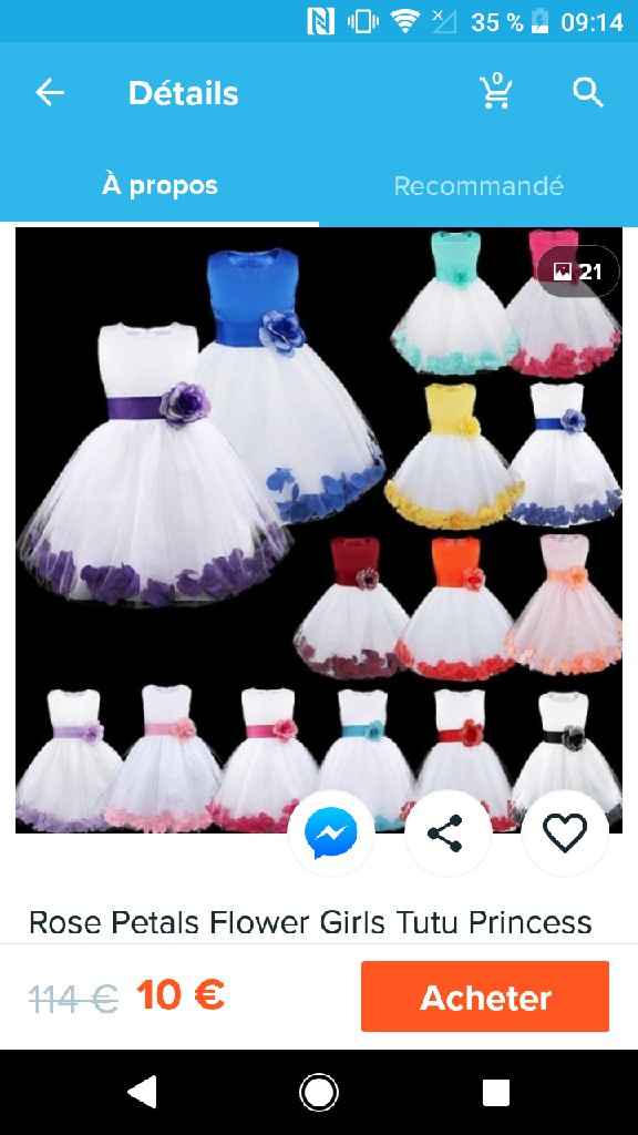 Robe pour ma fille - 1