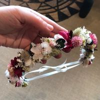 Accessoire cheveux mariage champêtre - 1