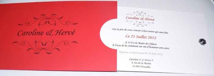 pochette a faire part