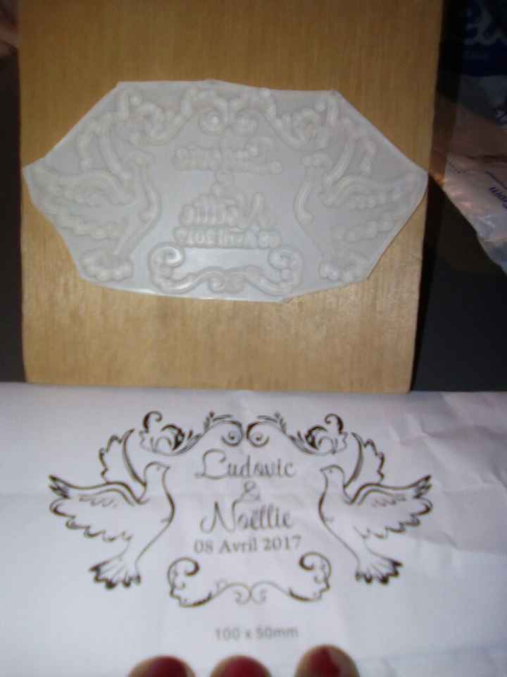 Tampon personnalisé recu !!! - 3