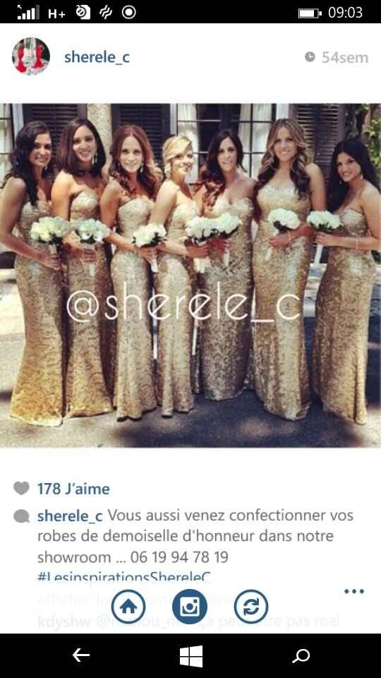 Mon cortège en or - 1