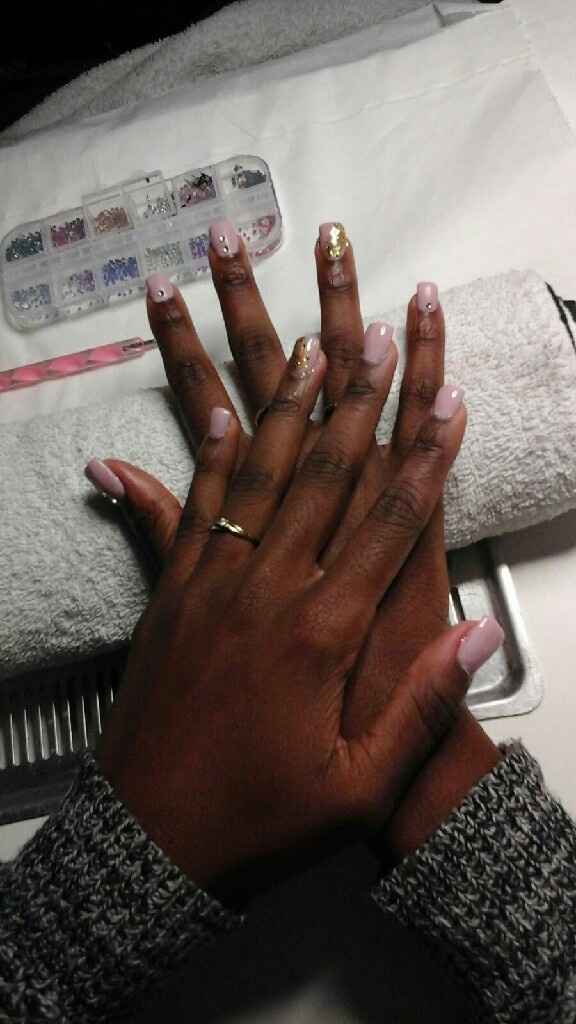 1 ère manucure mariage - 1