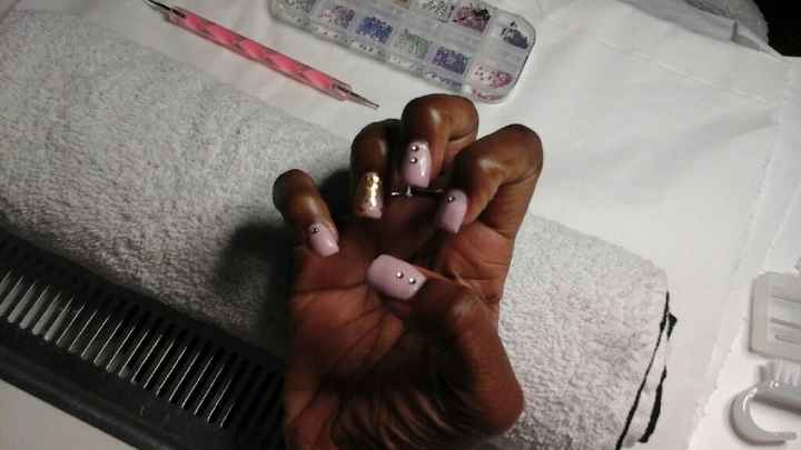 1 ère manucure mariage - 2