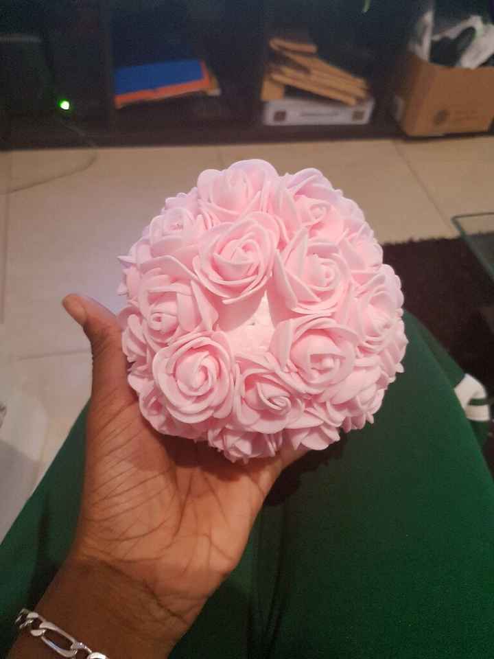 Tête de fleurs artificielles - 1