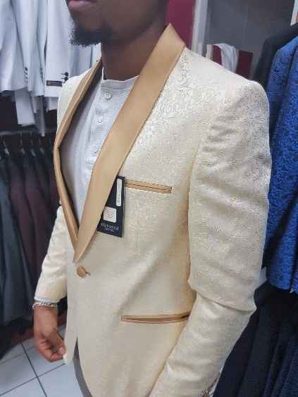 Veste doré des Garçons d'honneur