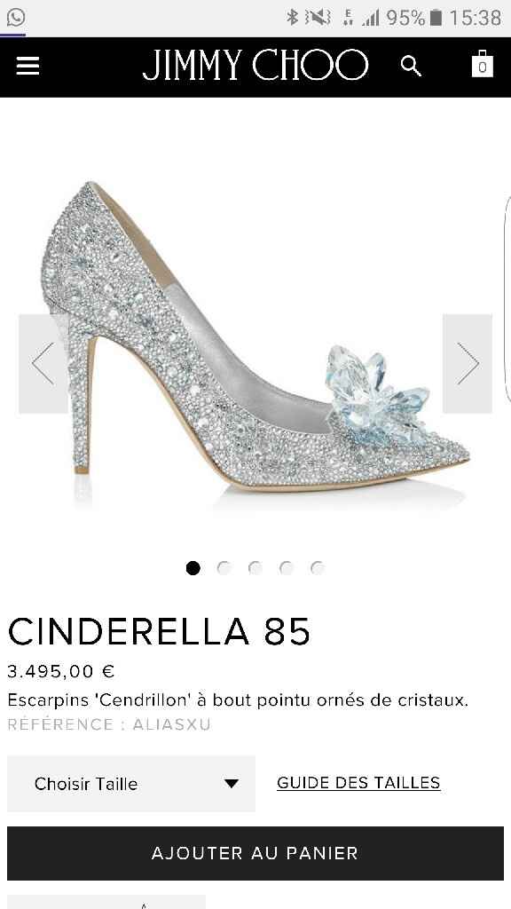 Jai trouvé mes chaussures de mariee. - 1