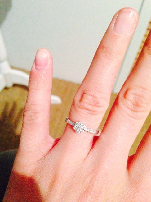 Bague de fiançailles sur mesure - 1