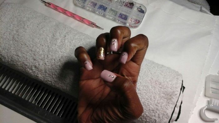 1 ère manucure mariage - 2