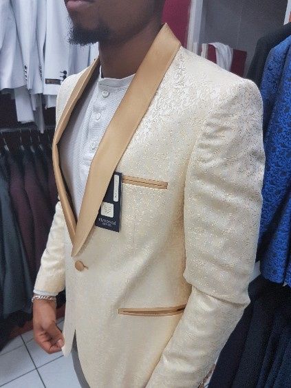 Veste doré des Garçons d'honneur