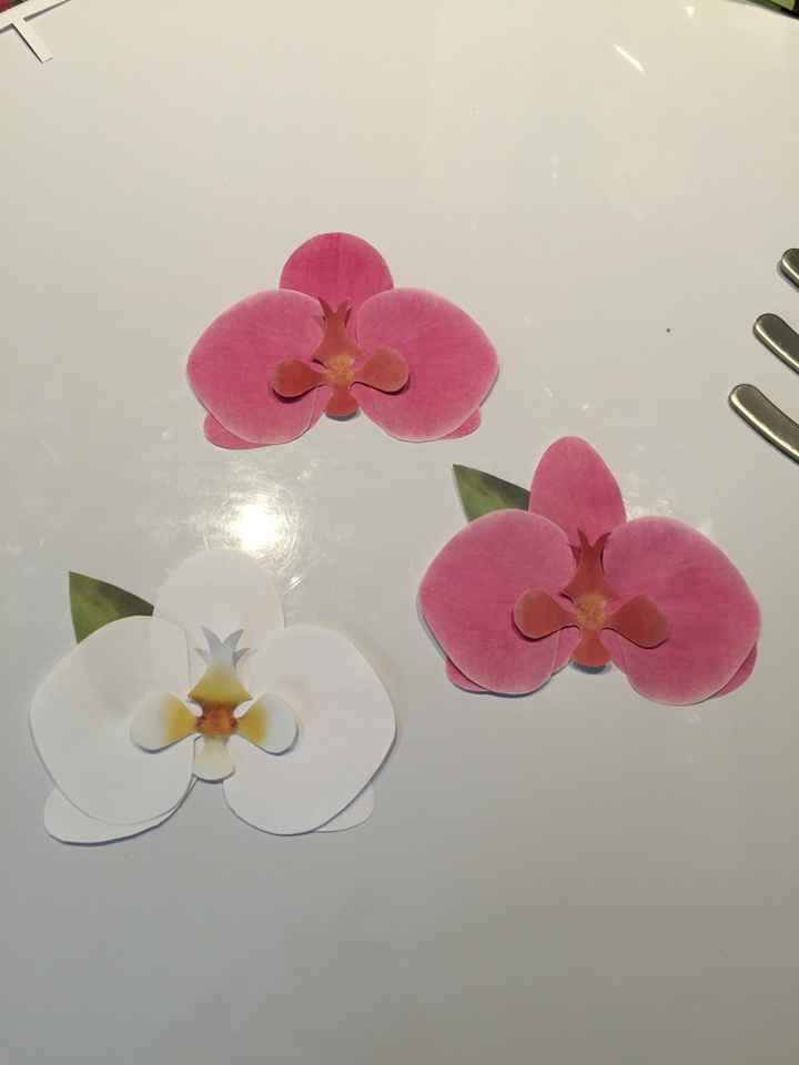 Orchidées en papier - 1