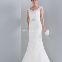 Robe de mariée Eglantine - Poudre