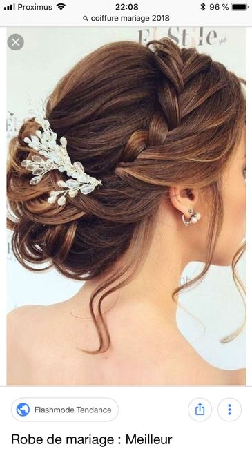 Quelle coiffure avec robe bustier Coeur ? 13