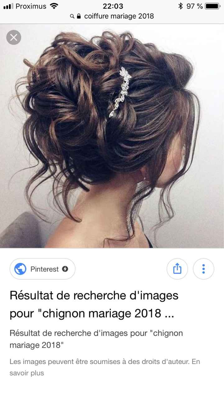 Quelle coiffure avec robe bustier Coeur ? - 6