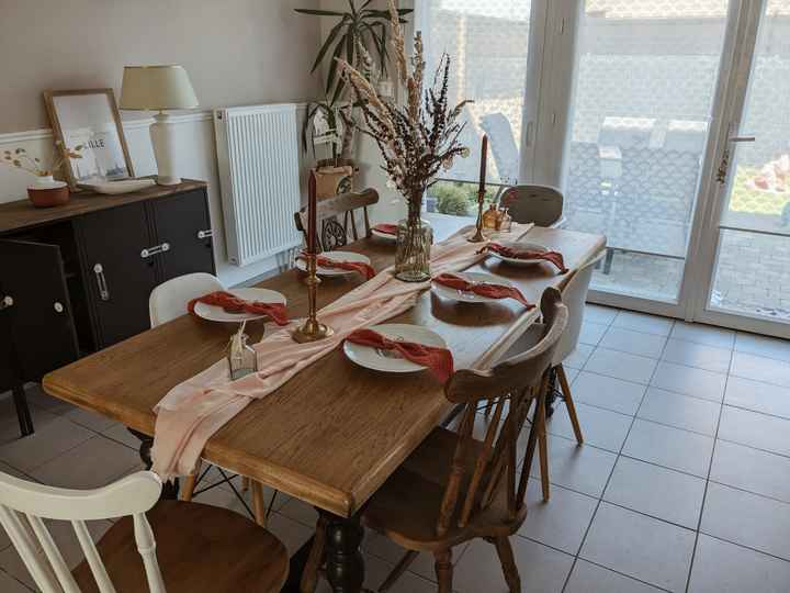 Petit test déco des tables - 1