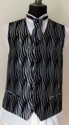 ensemble gilet pochette cravalière de mon homme