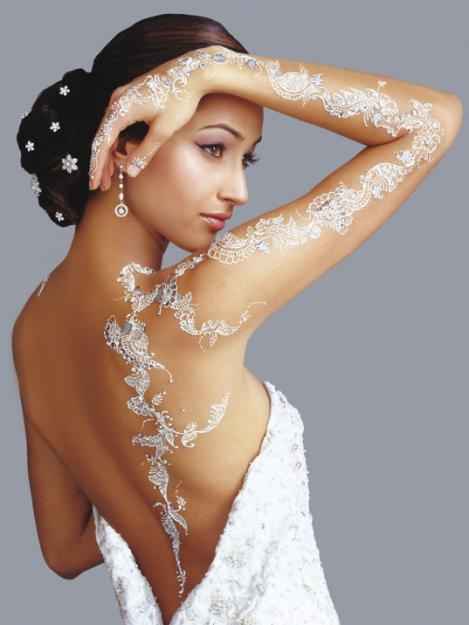 tatoo hénné paillettes