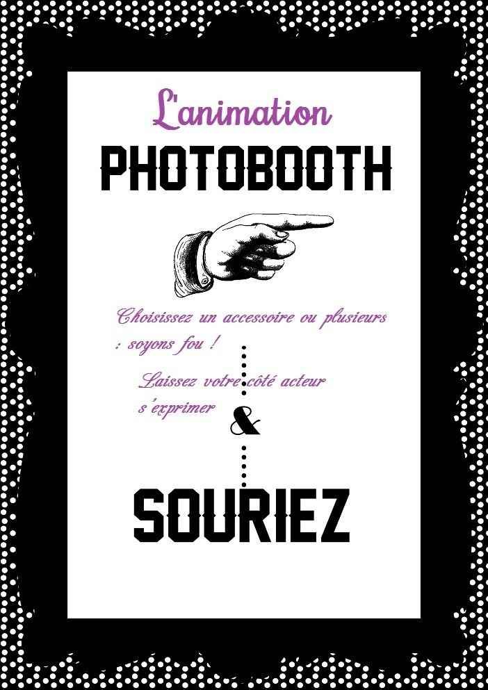 Pancarte photobooth
