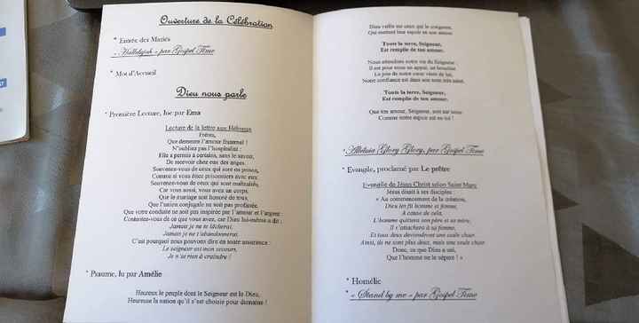 J-150, livret de cérémonie terminé 💪 - 2