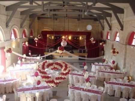 Déco du plafond de la salle