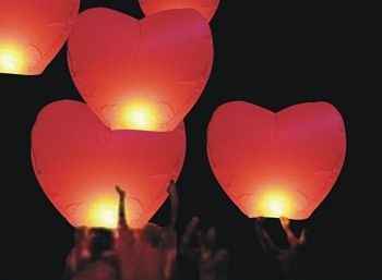 Animation : Lacher de lanternes