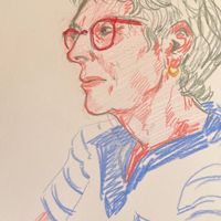 Portrait sur le vif . 