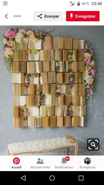 mariage sur le theme de la litterature ou du livre 9