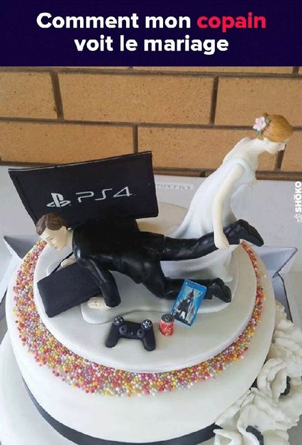 2 mariages, 2 cake toppers. Lequel préfères-tu ? - 1