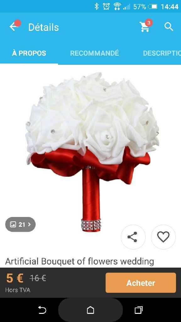 Bouquet de la mariée... un ou deux ? - 1