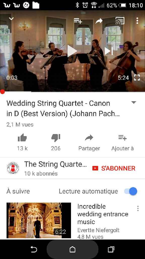 Idée musique d'entrée - 1