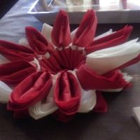 Distributeur serviettes vin d'honneur - 1