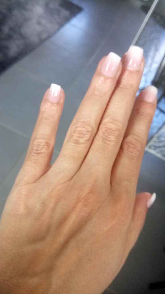 Essai ongles babyboomer - 1