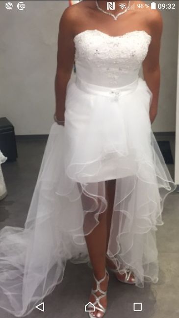 Robe de mariée courte - 1